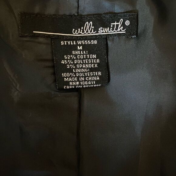 Willi Smith Dark Denim Blazer 💙 - Picture 2 of 5